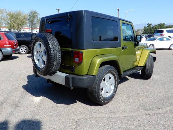2010 Jeep Wrangler Sahara 4WD - cars & trucks - by dealer - vehicle... for sale in Albuquerque, NM – photo 5