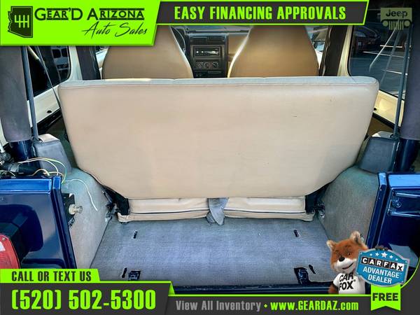 2001 Jeep WRANGLER/TJ for 13, 495 or 208 per month! - cars & for sale in Tucson, AZ – photo 13