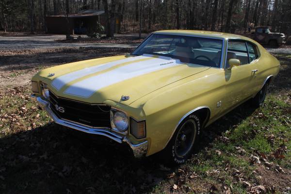 1972 Chevrolet Chevelle SS 454 - cars & trucks - by owner - vehicle... for sale in Heber Springs, FL – photo 4