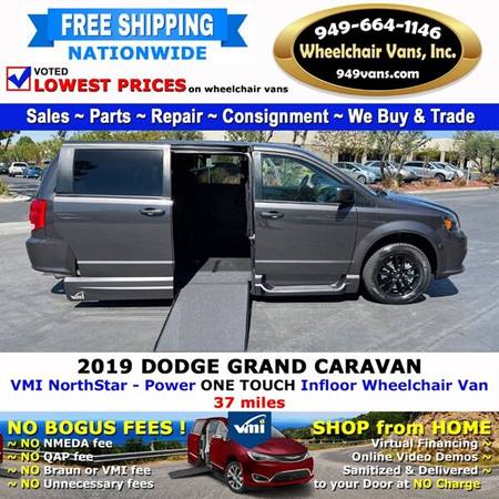 2019 Dodge Grand Caravan SE Plus Wheelchair Van VMI Northstar - Pow for sale in LAGUNA HILLS, NV – photo 3