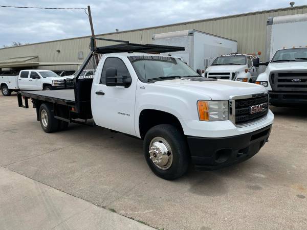 2011 GMC 3500 Flatbed Dually 6 0 Gas Power Liftgate for sale in Mansfield, TX – photo 4