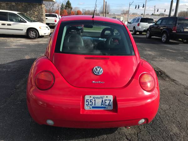 2002 VOLKSWAGEN NEW BEETLE GLX - cars & trucks - by owner - vehicle... for sale in Lexington, KY – photo 5