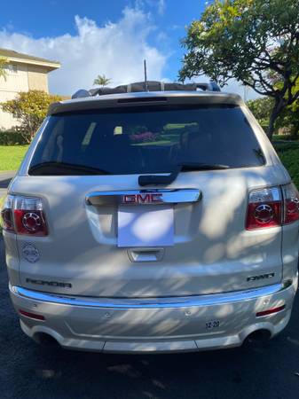 2012 GMC ACADIA DENALI - cars & trucks - by owner - vehicle... for sale in Lahaina, HI – photo 5