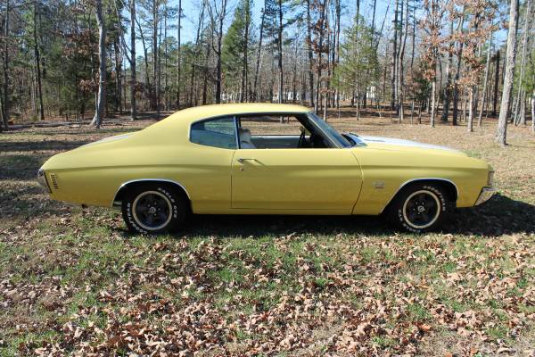 1972 Chevrolet Chevelle SS 454 - cars & trucks - by owner - vehicle... for sale in Heber Springs, FL – photo 2