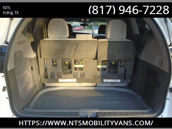 2017 TOYOTA SIENNA MOBILITY HANDICAPPED WHEELCHAIR POWER RAMP VAN for sale in irving, TX – photo 24