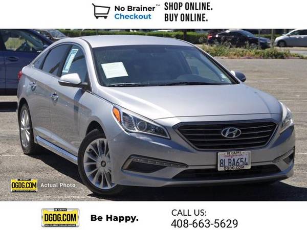 2015 Hyundai Sonata Limited sedan Shale Gray Metallic - cars & for sale in San Jose, CA
