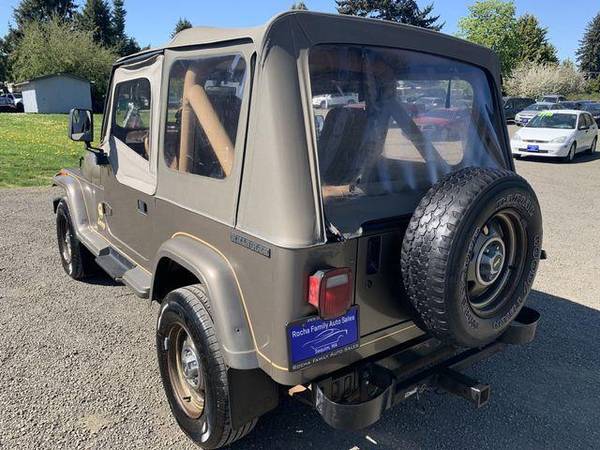 1988 Jeep Wrangler Open Body - - by dealer - vehicle for sale in Sequim, WA – photo 3