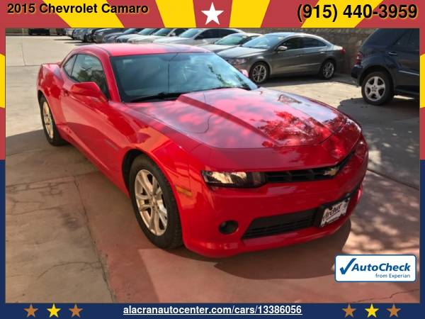 2015 Chevrolet Camaro 2dr Cpe LT w/1LT *Best Prices In Town* - cars... for sale in El Paso, TX – photo 7