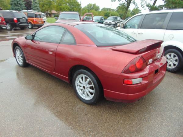 2002 MITSUBISHI ECLIPSE GS_5SP ONLY 122K MI MOON XCLEAN RUN/DRIVE... for sale in Union Grove, WI – photo 4