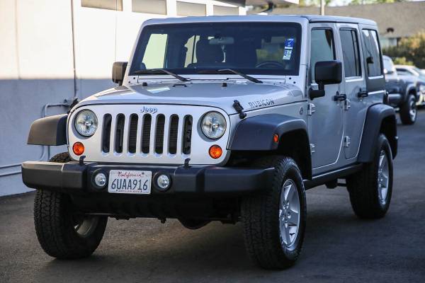 2012 Jeep Wrangler Unlimited Rubicon suv Bright Silver Metallic for sale in Sacramento , CA – photo 3