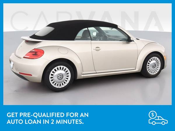 2013 VW Volkswagen Beetle 2 5L Convertible 2D Convertible Beige for sale in Springfield, MA – photo 9