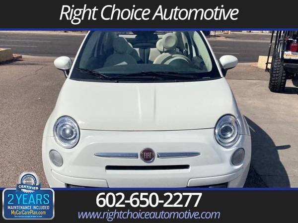 2015 Fiat 500C Convertible, auto, 2 OWNER CARFAX CERTIFIED WELL MAIN... for sale in Phoenix, AZ – photo 3