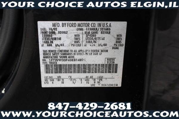 2003 *FORD* *F-350* V8 SUPER DUTY DRW 4WD LEATHER KEYLESS ENTRY... for sale in Elgin, IL – photo 16