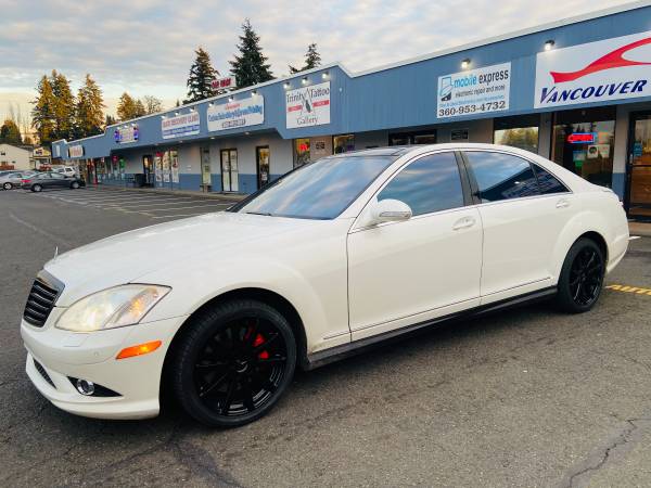 2007 MERCEDES-BENZ S550 / Pristine Condition / Pearl White / LOADED... for sale in Vancouver, OR – photo 9