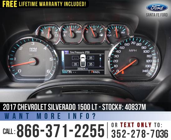 ‘17 Chevrolet Silverado 1500 LT *** Camera, SIRIUS, Touchscreen ***... for sale in Alachua, FL – photo 15