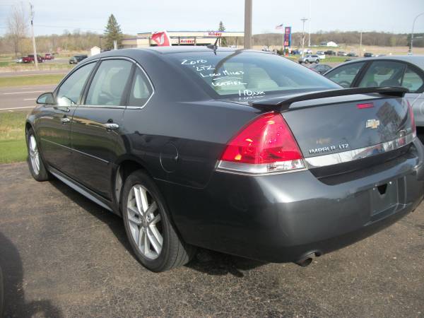 2010 CHEVY IMPALA LTZ W/LOW MILES - - by dealer for sale in Zimmerman, MN – photo 9