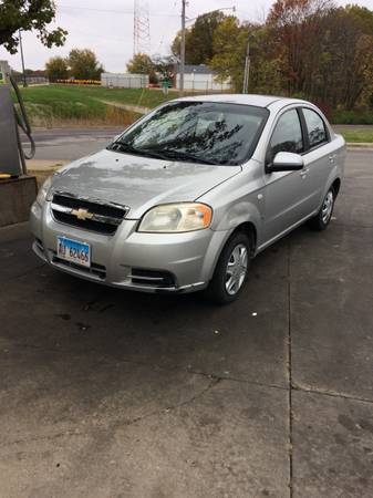 2008Chevy AVEO sedan 115kmiles - cars & trucks - by owner - vehicle... for sale in Peoria, IL