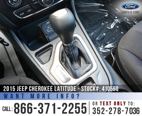 2015 Jeep Cherokee Latitude Cruise - Touchscreen - Remote for sale in Alachua, FL – photo 17