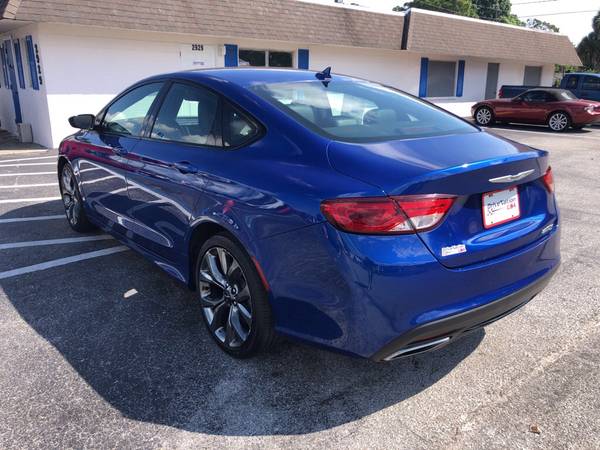 2015 *Chrysler* *200* *4dr Sedan S FWD* BLUE for sale in Bradenton, FL – photo 5