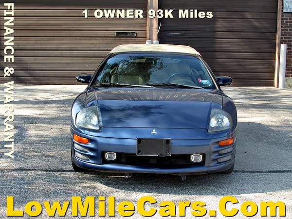 low miles 2002 Mitsubishi Eclipse GT convertiable 93k for sale in Willowbrook, IL – photo 2