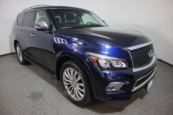 2017 INFINITI QX80, Hermosa Blue - cars & trucks - by dealer -... for sale in Wall, NJ – photo 7