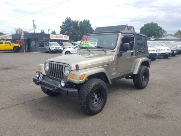 2004 Jeep Wrangler 2dr Sahara for sale in Portland, OR – photo 2