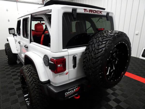 2021 Jeep Wrangler Rubicon T-ROCK sky POWER TOP suv White - cars & for sale in Branson West, MO – photo 23