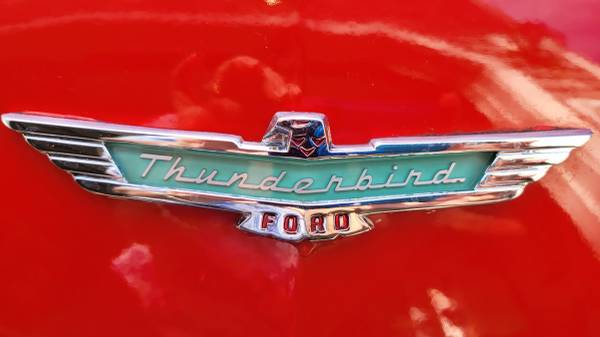 1957 Red Ford Thunderbird Convertible Body Off Resto EX CONDITION for sale in Marion, MA – photo 20