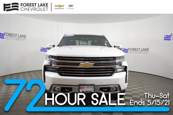 2019 Chevrolet Silverado 1500 4x4 4WD Chevy Truck High Country Crew for sale in Forest Lake, MN – photo 2