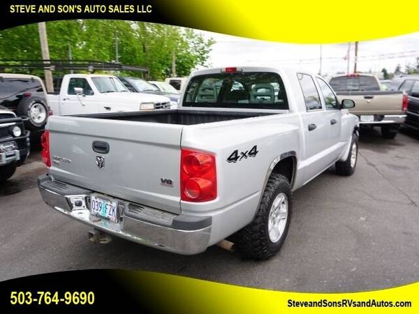 2005 Dodge Dakota SLT 4dr Quad Cab 4WD SB - - by for sale in Happy valley, OR – photo 7