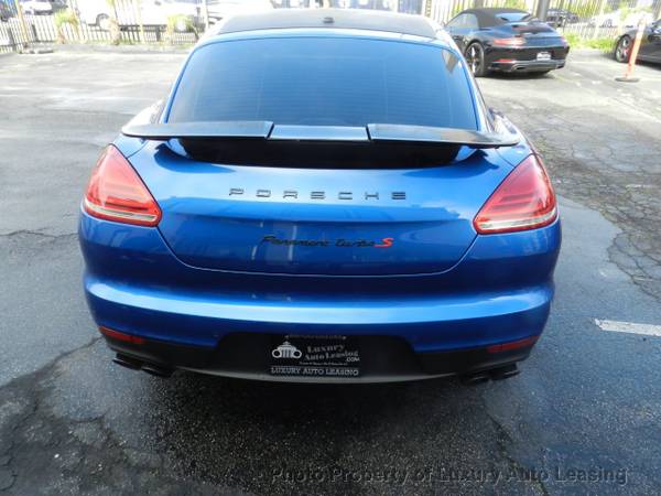 2015 Porsche Panamera Turbo Sapphire Blue Meta for sale in Marina Del Rey, CA – photo 6