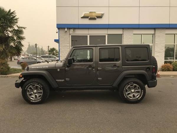 2017 Jeep Wrangler Unlimited Rubicon WORK WITH ANY CREDIT! - cars &... for sale in Newberg, OR – photo 4