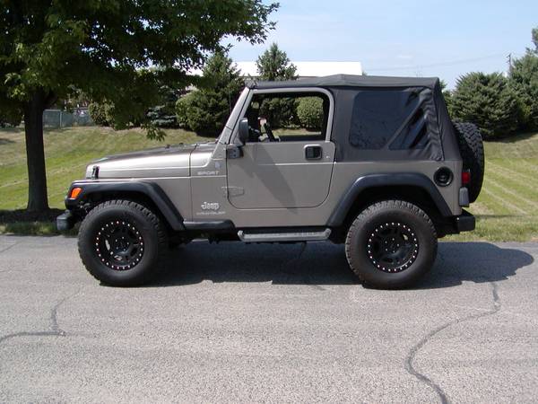 2004 Jeep Wrangler 6cyl Automatic - cars & trucks - by owner -... for sale in romeoville, IA – photo 6