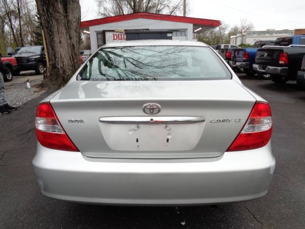 2002 Toyota Camry LE - - by dealer - vehicle for sale in Martinsville, NC – photo 4
