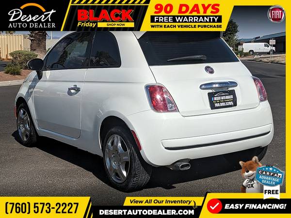 2015 Fiat 500 69,000 MILES 1 OWNER Pop Hatchback with lots of power... for sale in Palm Desert , CA – photo 6
