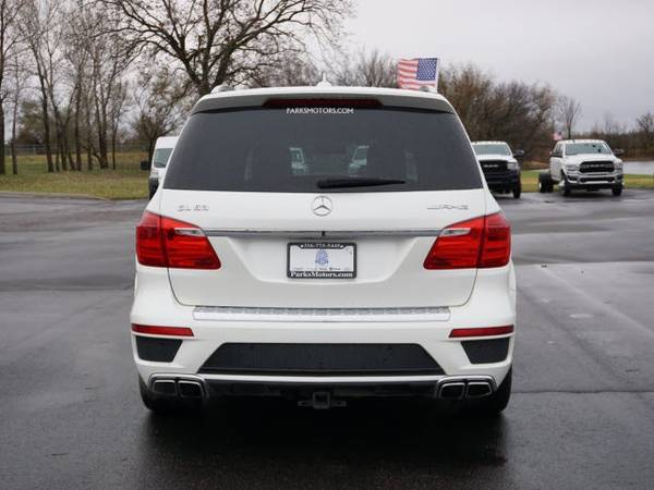 2014 Mercedes-Benz GL-Class GL 63 AMG suv White - cars & trucks - by... for sale in Augusta, KS – photo 5