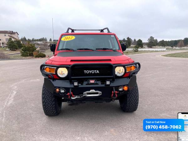 2012 Toyota FJ Cruiser 4WD 4dr Man (Natl) - CALL/TEXT TODAY! - cars for sale in Sterling, CO – photo 2