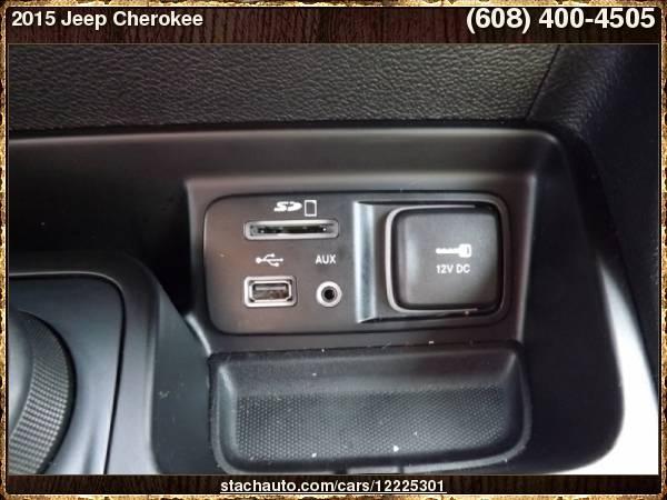 2015 Jeep Cherokee 4WD 4dr Limited with Composite/Galvanized Steel... for sale in Janesville, WI – photo 9