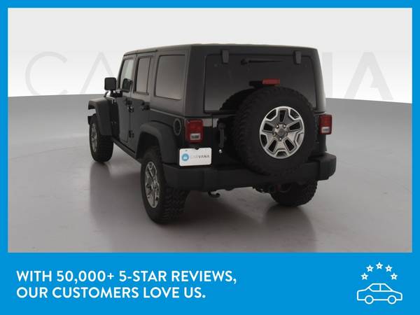 2013 Jeep Wrangler Unlimited Rubicon Sport Utility 4D suv Black for sale in Worcester, MA – photo 6