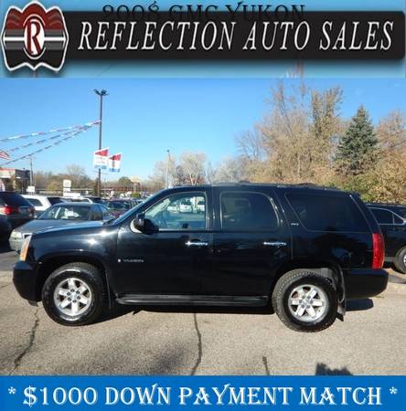 2008 GMC Yukon SLT W/4SB - Finance Here! Low Rates Available! - cars... for sale in Oakdale, WI