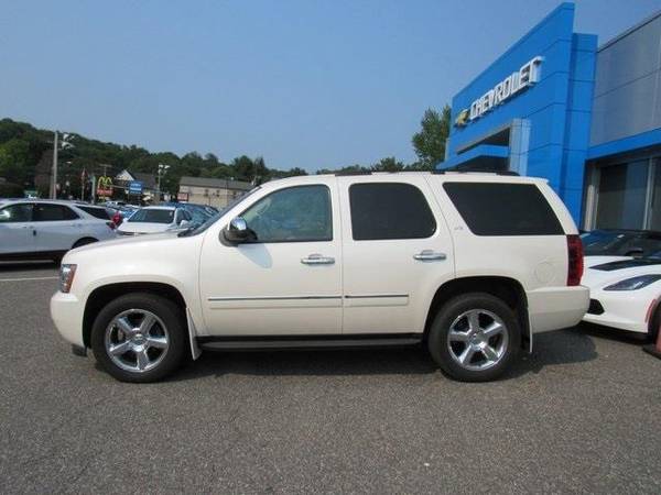 2013 Chevrolet Tahoe SUV LTZ - White for sale in Terryville, CT – photo 4