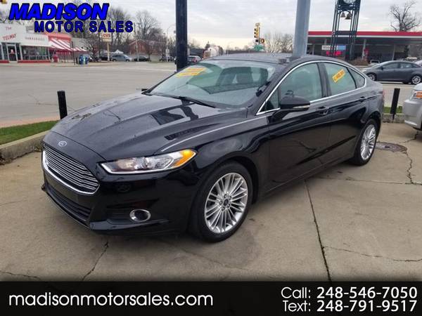 2016 Ford Fusion SE AWD - cars & trucks - by dealer - vehicle... for sale in Madison Heights, MI