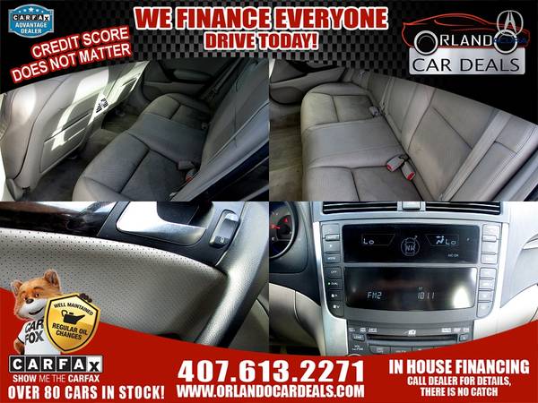 2008 Acura TL NO Credit Check Loans--- Buy Here Pay Here--- In House... for sale in Maitland, FL – photo 6