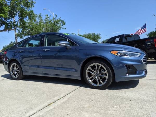 2019 Ford Fusion Blue Metallic Test Drive Today for sale in Naples, FL – photo 2