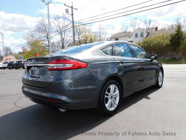 2018 Ford Fusion SE - - by dealer - vehicle automotive for sale in Milford, MA – photo 4