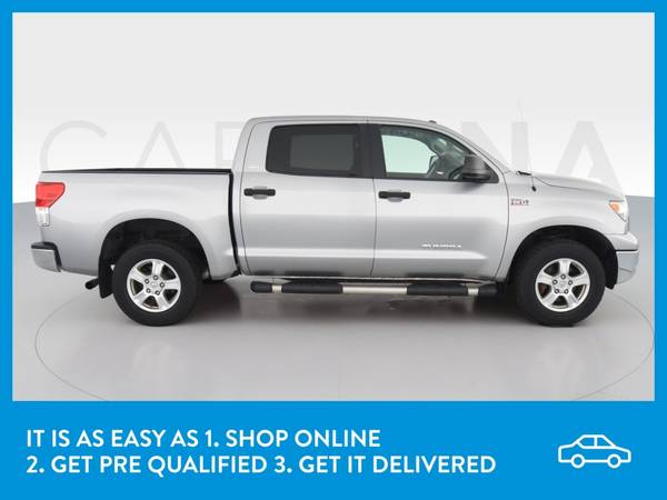 2012 Toyota Tundra CrewMax Pickup 4D 5 1/2 ft pickup Silver for sale in York, PA – photo 10