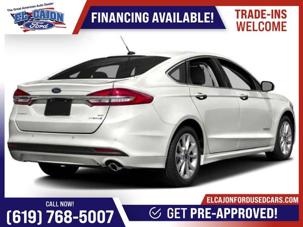 2018 Ford Fusion Hybrid S FOR ONLY 386/mo! - - by for sale in Santee, CA – photo 2