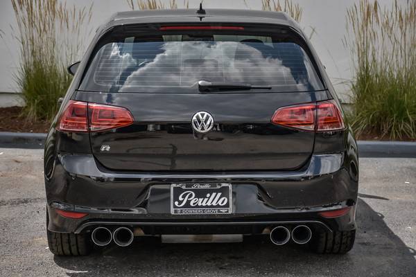 2015 VW Volkswagen Golf R hatchback Deep Black Pearl for sale in Downers Grove, IL – photo 8