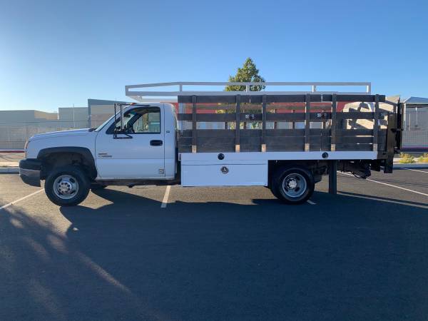 05 Chevy flatbed diesel Duramax Dooley - cars & trucks - by owner -... for sale in Las Vegas, NV – photo 3