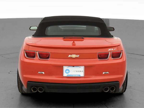 2013 Chevy Chevrolet Camaro ZL1 Convertible 2D Convertible Orange -... for sale in Chattanooga, TN – photo 9